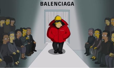 ‘Los Simpson’ modelan para Balenciaga