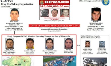Cuatro operadores del CJNG de ‘El Mencho’ entran en la lista negra de EU