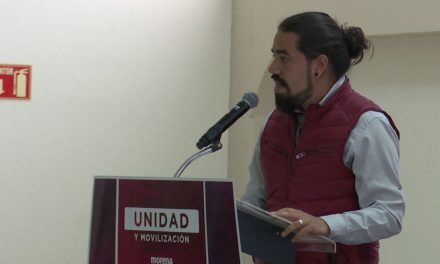 Toma protesta Diego del Bosque como presidente de Morena en Coahuila