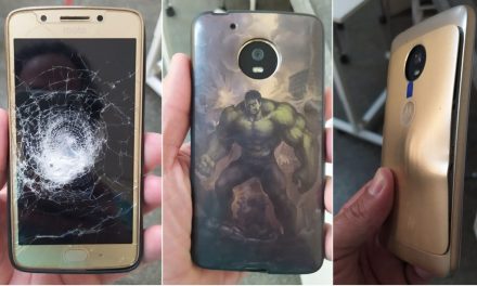 Le disparan y se salva porque bala rebota en su celular… con funda de Hulk
