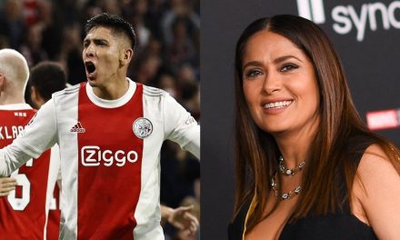 Salma Hayek intentó seducir a Edson Álvarez para que saliera del Ajax
