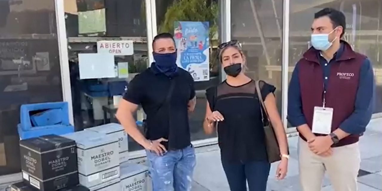 ¡Qué ‘ofertón’! Pareja compra 18 cajas de tequila; tienda no se las quería vender