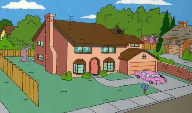 Esto valdría la casa de ‘Los Simpson’ en el mercado actual