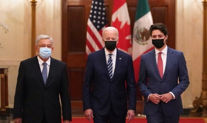 Ante EU y Canadá, AMLO pide abrir ordenadamente el flujo de migrantes