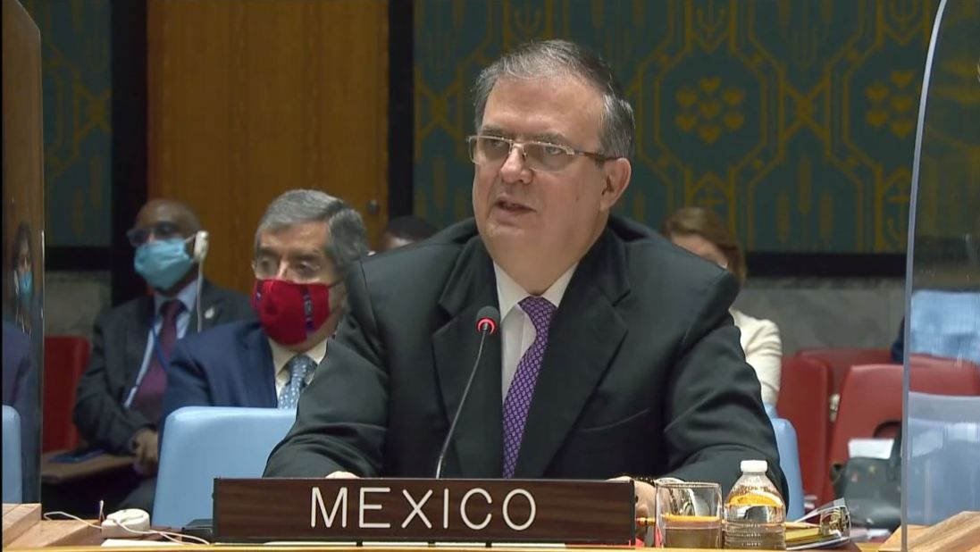Marcelo Ebrard afirma que los esfuerzos de la ONU por combatir el tráfico de armas han sido insuficientes