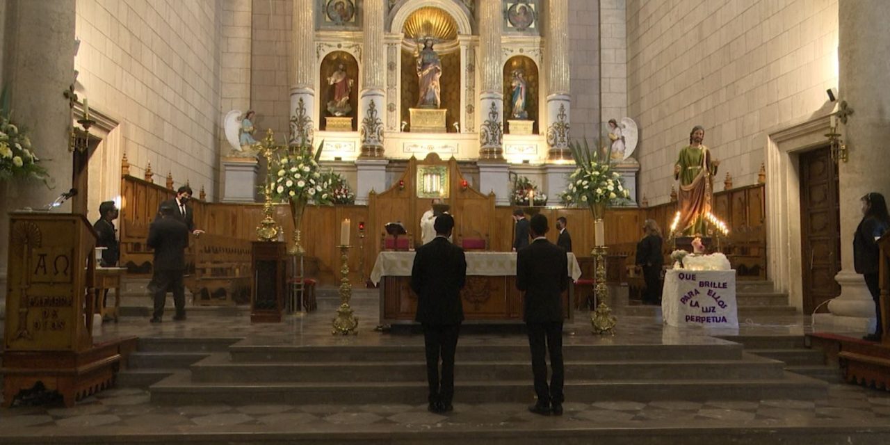Festejan con misa a Cristo Rey en Saltillo