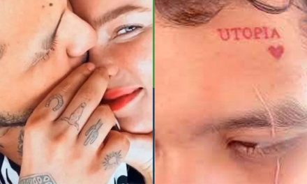 Belinda presume nuevo tatuaje de Nodal en su honor