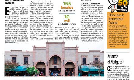 Portada [20 de noviembre de 2021] Le cantan las mañanitas al Mercado Juárez; Coahuila lleva lo mejor del turismo a Mérida y más…