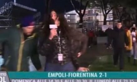 Reportera es manoseada en transmisión en vivo