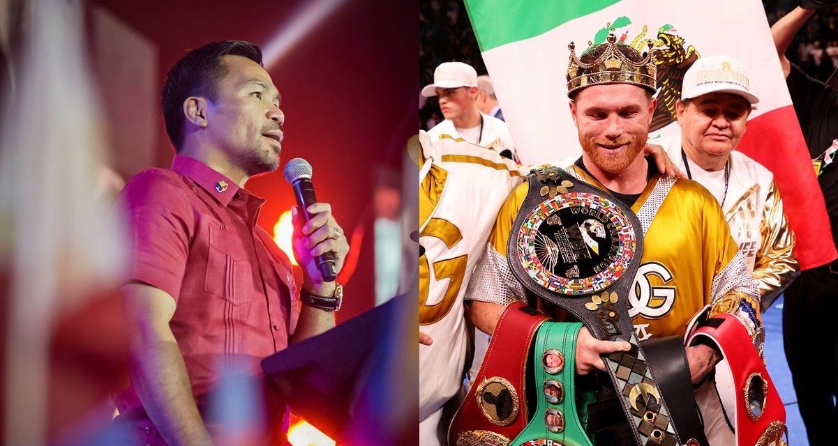 Manny Pacquiao se rinde en elogios sobre el ‘Canelo’ Álvarez