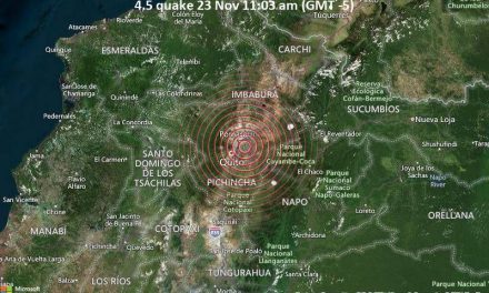 Sismo sorprende a Quito dejando pánico y daños materiales (video)