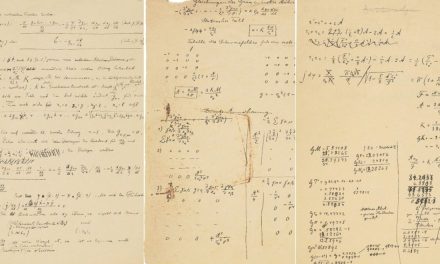 Subastarán en París manuscrito inédito de Einstein