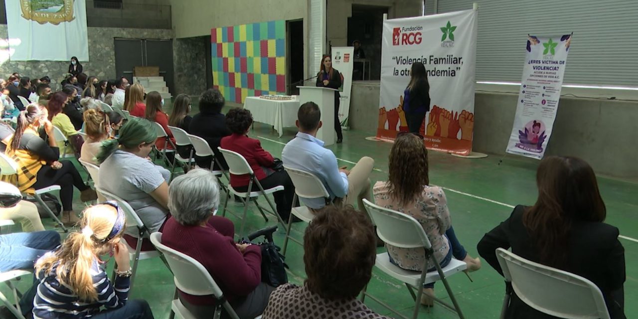 Fundación RCG: Brindan platica ‘Violencia familiar, la otra pandemia’