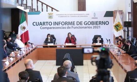 Congreso continúa comparecencias del Cuarto Informe de Gobierno