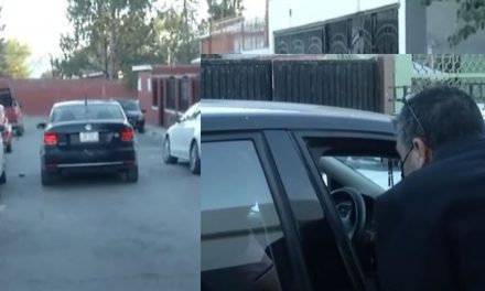 Se pasó de fiesta; hombre se queda dormido en medio de la calle en Saltillo | VIDEO
