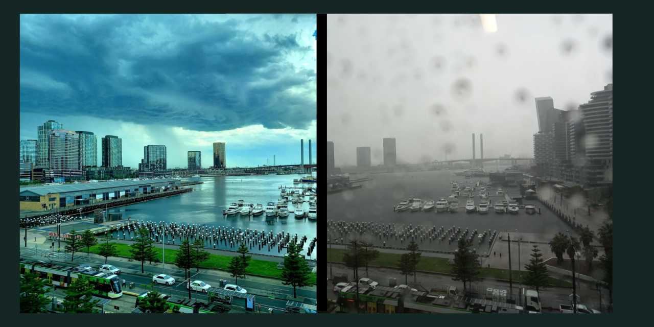 ‘Un clima raro’; Tormenta sorprende a Australia en el primer día de verano (video)