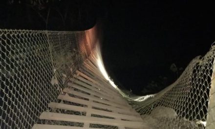 Se desploma puente colgante en Oaxaca; hay 25 personas lesionadas