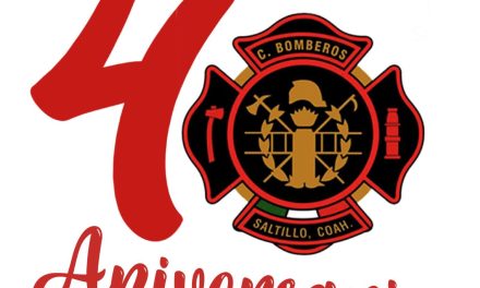 Celebra cuerpo de Bomberos de Saltillo 40 años de servicio