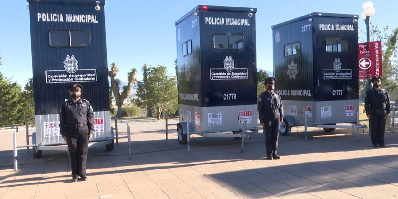 Baja incidencia delictiva con casetas móviles de Saltillo