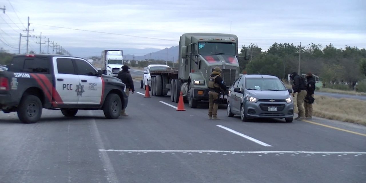 Blindan la Región Centro ante hechos delictivos en Coahuila