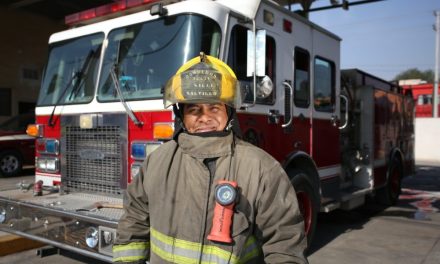 Felicita alcalde Manolo Jiménez a Bomberos por su Aniversario