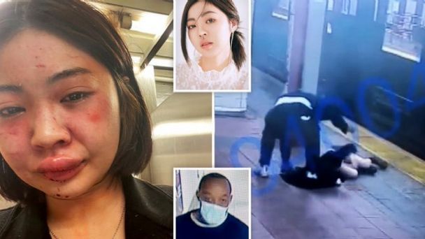 Modelo tailandesa es atacada brutalmente en el metro de Nueva York