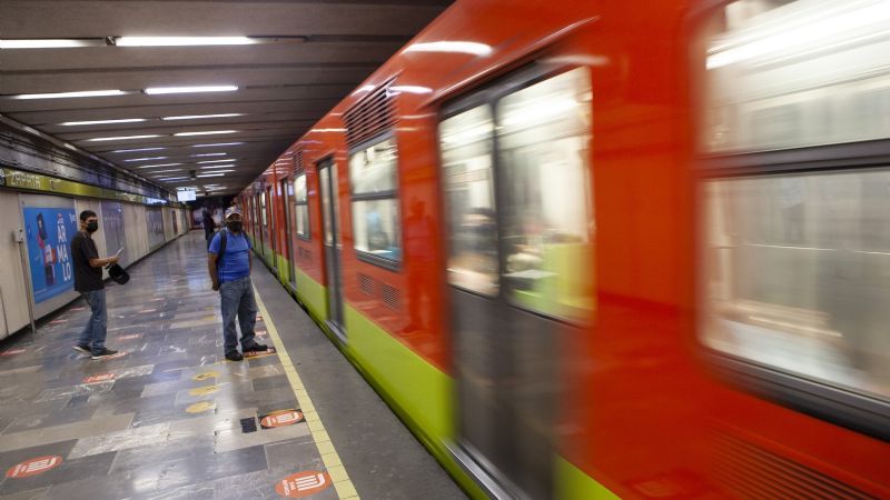 Murió electrocutado en Metro de la Ciudad de México