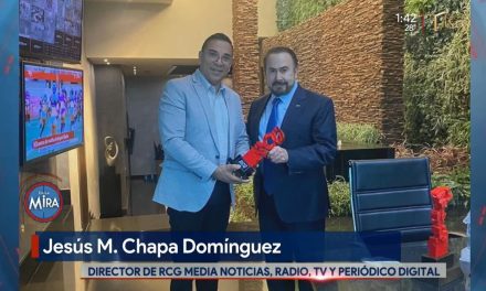 Recibe Dirección de noticias Jesús M. Chapa Domínguez en RCG Media Acuña