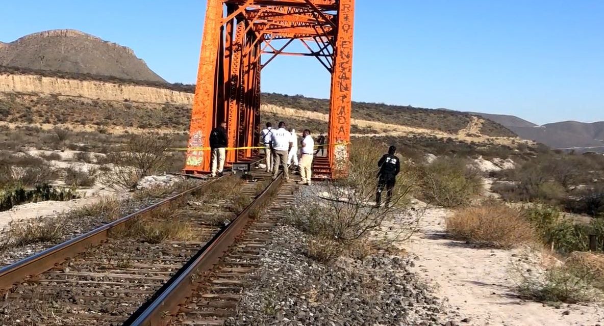 Encuentran cuerpo sin vida en vías del tren en Ramos Arizpe