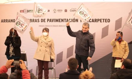 MARS entrega y arranca obras por 18.8 mdp en los Cinco Manantiales de Coahuila
