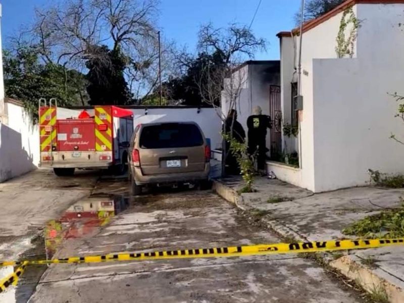 Fallece madre y cuatro de sus hijos en incendio provocado por cohetes en Tamaulipas