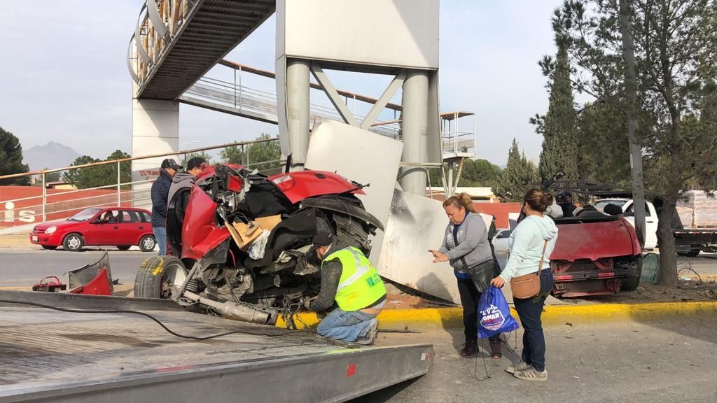 Joven que partió su auto en dos en Saltillo muere tras días de agonía