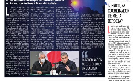 Portada [25 de enero de 2022] ‘En Coahuila hacemos las cosas bien’; Economía local mantiene crecimiento: José María Fraustro Siller y más…
