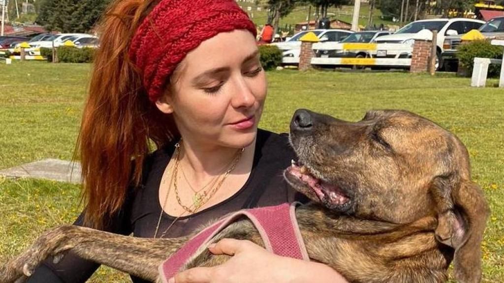 Ariadne Díaz sufre luego de que su perrita fuera devorado por un cocodrilo