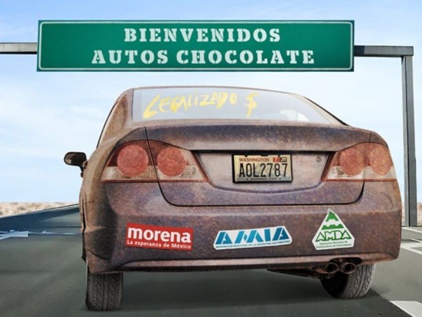 Proponen analizar legalización de autos chocolate