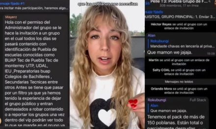 Alertan en Puebla por ‘Pelle T3’, grupo en el que comparten packs de mujeres