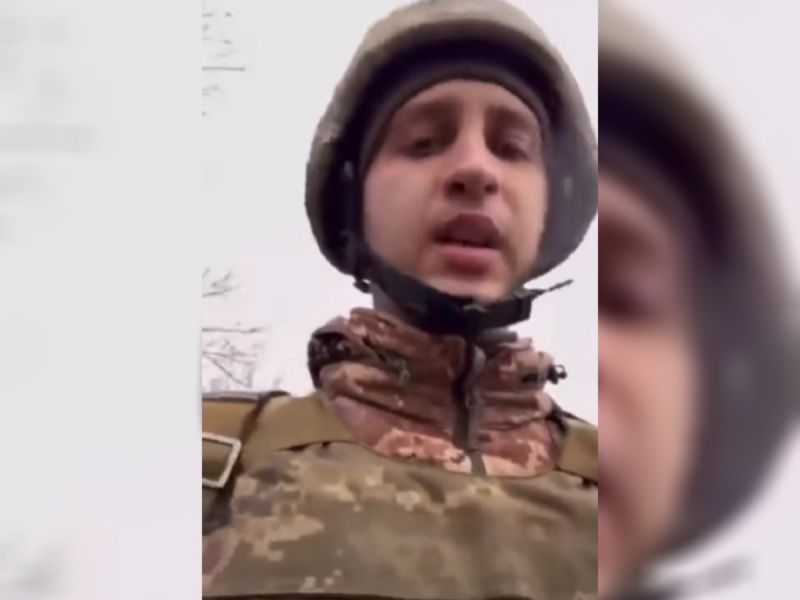 Soldado de Ucrania se despide de sus padres: ‘Mamá, papá, los amo’