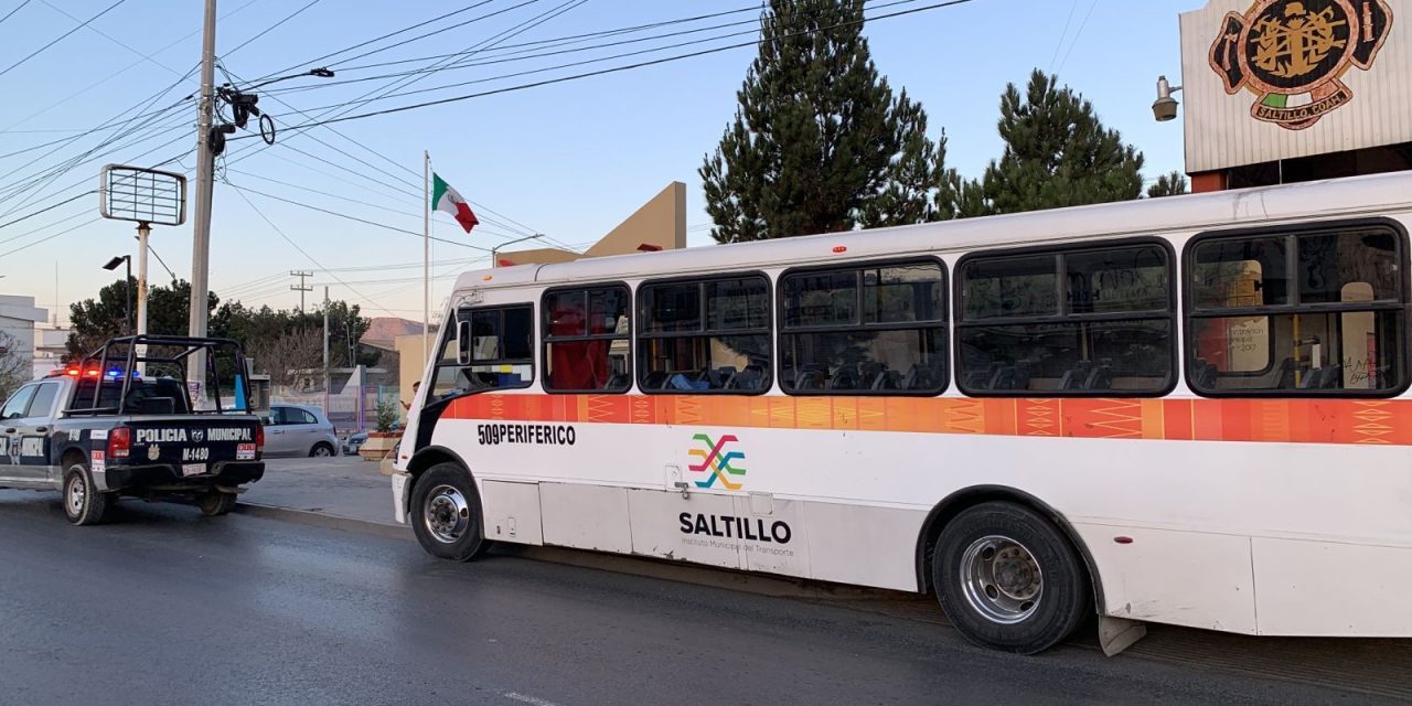 Hombre pierde la vida a bordo del ‘Peri’ en Saltillo