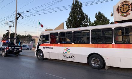 Hombre pierde la vida a bordo del ‘Peri’ en Saltillo