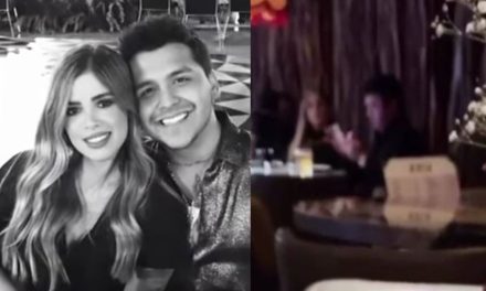 Christian Nodal se consuela con su exnovia; estuvieron juntos el 14 de febrero (Video)