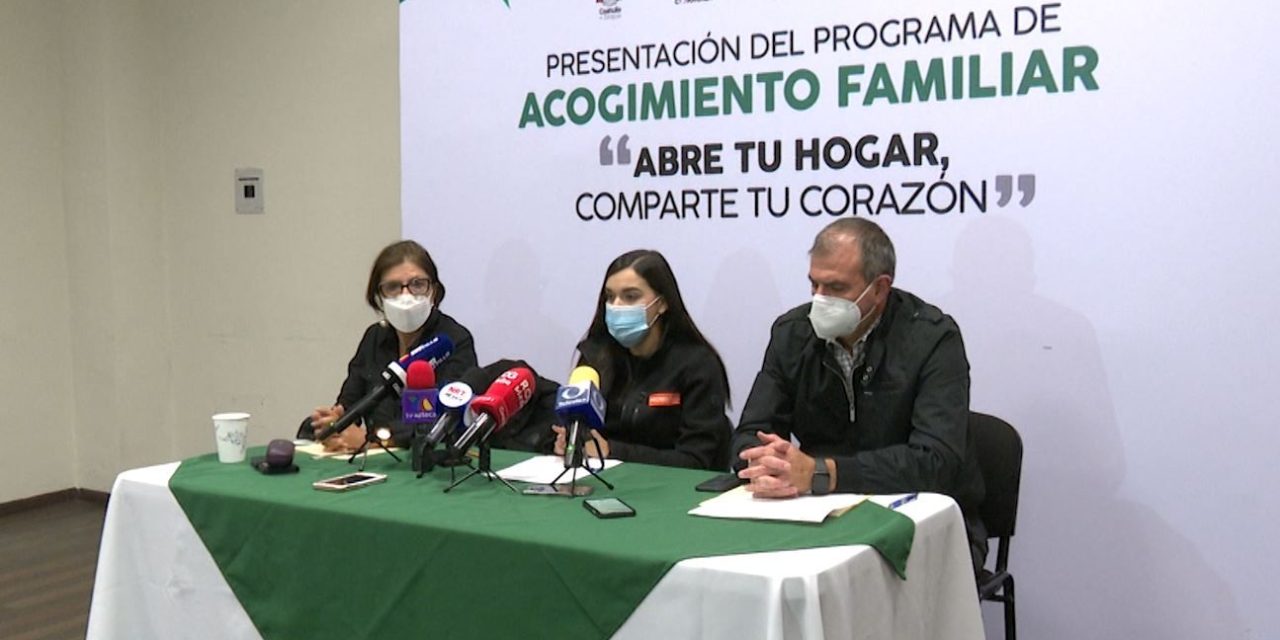 Pronnif presenta programa de acogimiento familiar en Coahuila