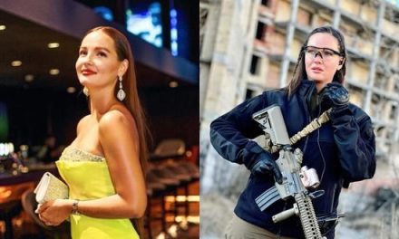 Ella es Anastasiia Lenna; la Miss Ucrania que se unió al ejército para defender su país