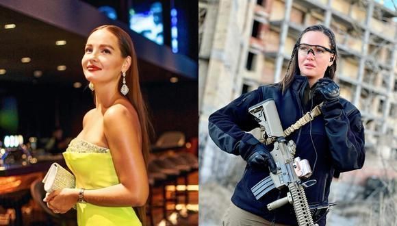 Ella es Anastasiia Lenna; la Miss Ucrania que se unió al ejército para defender su país