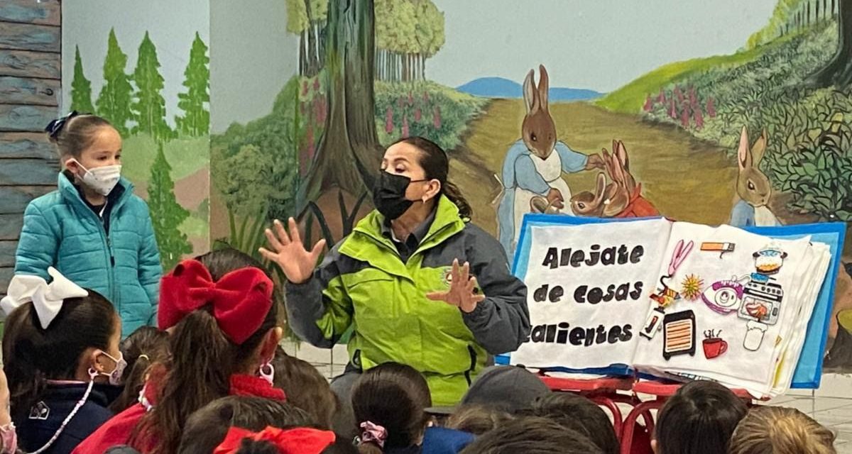 Saltillo impulsa programa de prevención de incendios dirigido a niñas y niños
