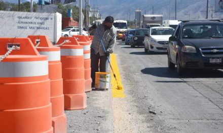 Implementan operativo para dar fluidez vial al poniente de Saltillo