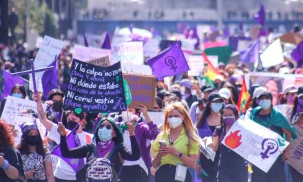 8M en CDMX: Mujeres marchan para exigir justica contra la violencia