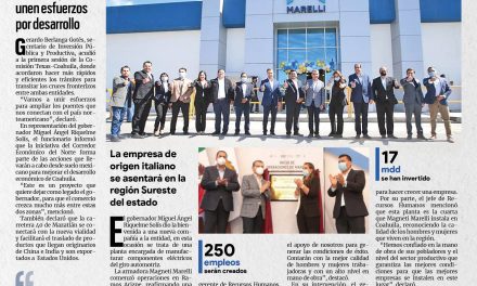 Portada [11 de marzo de 2022] Crece Magneti Marelli en Coahuila; Municipio afina programas de Protección y más…