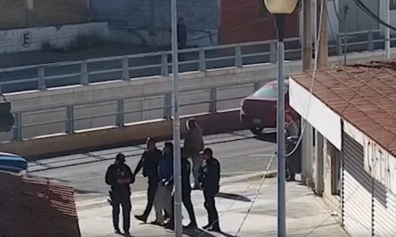 Así detuvieron a un ladrón que robaba una casa en Saltillo (video)