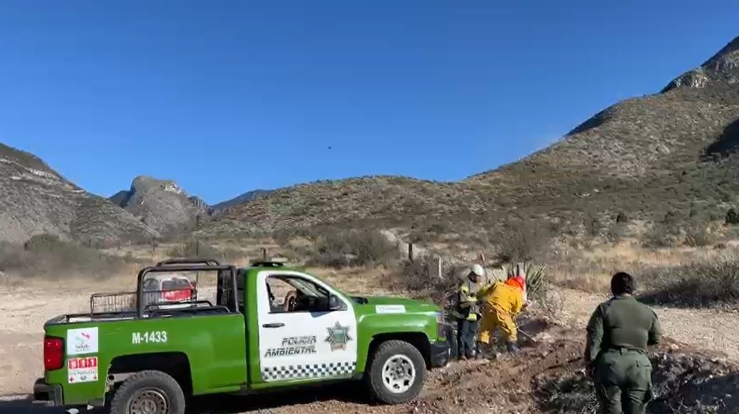 Se registra incendio en la Sierra de Zapalinamé