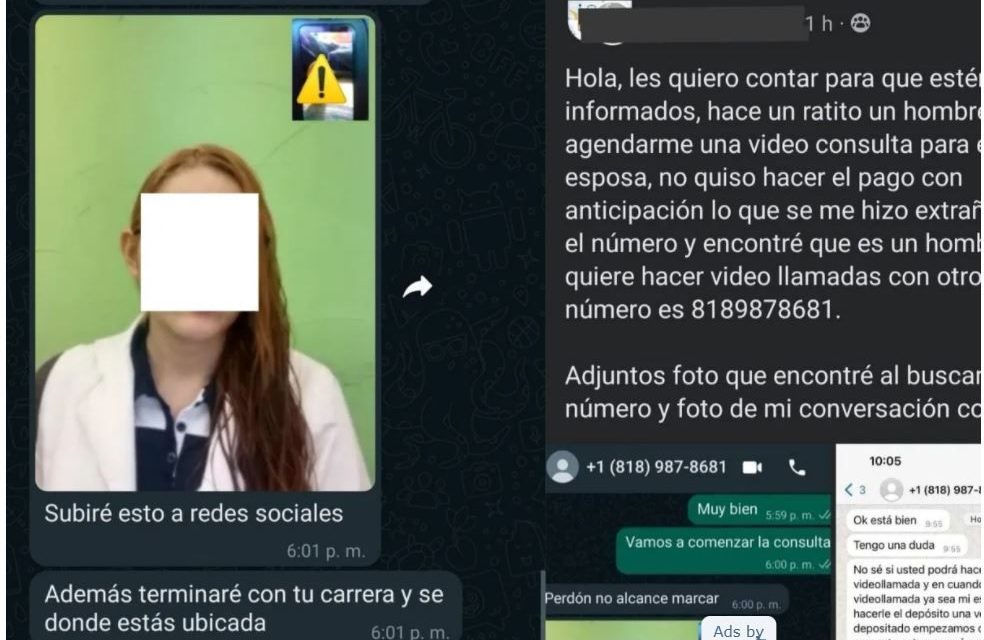 Denuncia nutrióloga a hombre que se ‘manoseó’ durante consulta virtual
